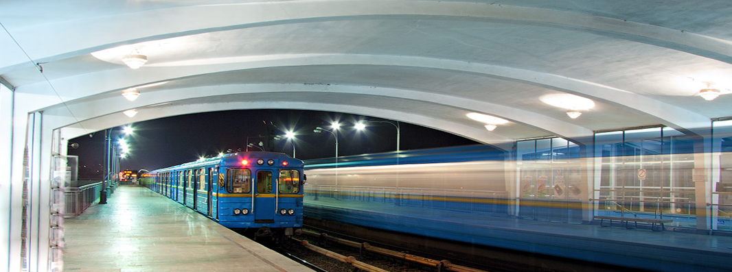 метро реклама Киева