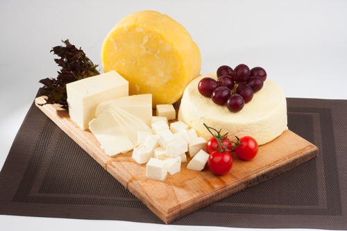 Фотосъемка сыра и фруктов